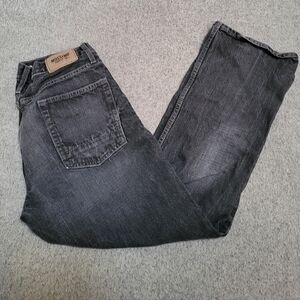 Mossimo Men's Dark Gray, Black Relaxed Jeans Sz 34x30